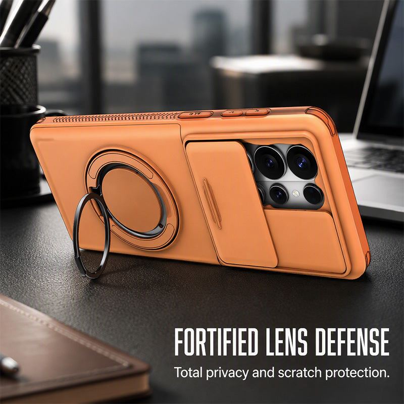 Brite Shockproof Phone Case | Hidden Card Holder, Sliding Camera Cover 4