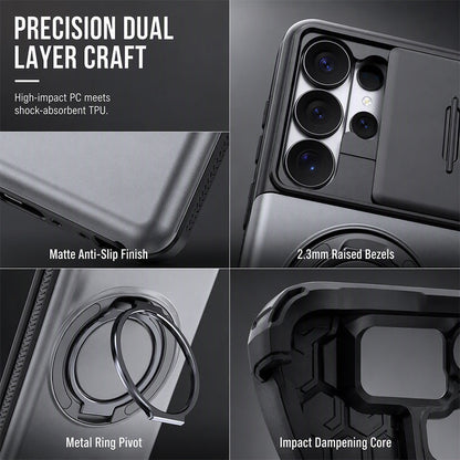 Brite Shockproof Phone Case | Hidden Card Holder, Sliding Camera Cover 5