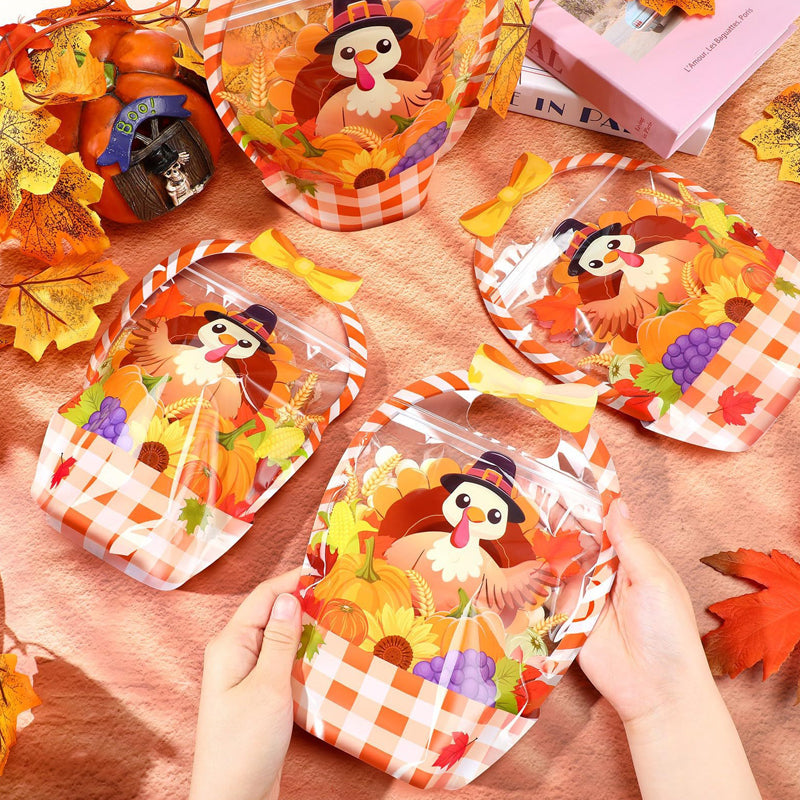 Bunny Treat Bags | Plastic Candy Gift Bags with Handle 3