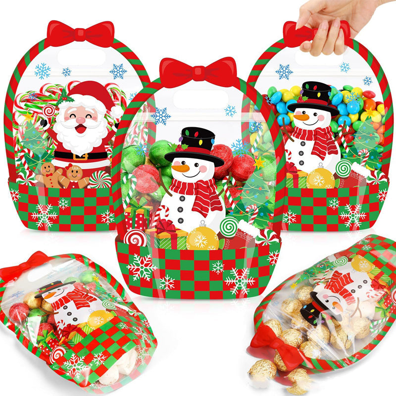 Bunny Treat Bags | Plastic Candy Gift Bags with Handle 7