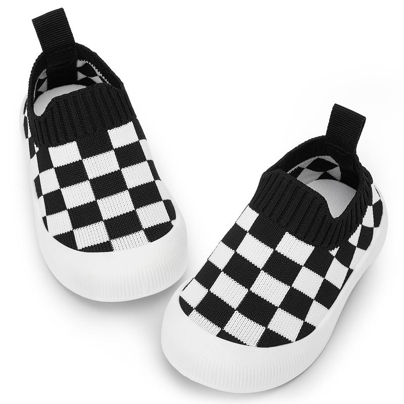 Cali Toddler Shoes | Checkered Slip-On Design 0