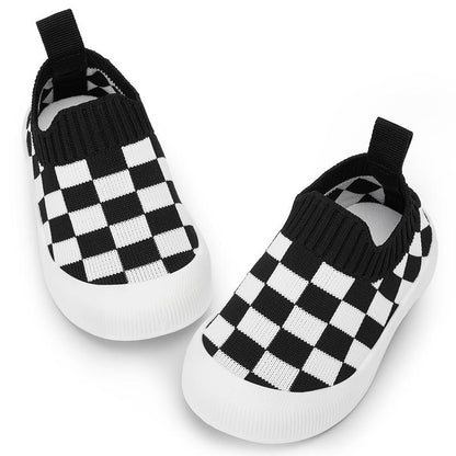 Cali Toddler Shoes | Checkered Slip-On Design 0