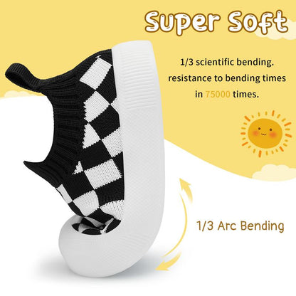 Cali Toddler Shoes | Checkered Slip-On Design 6