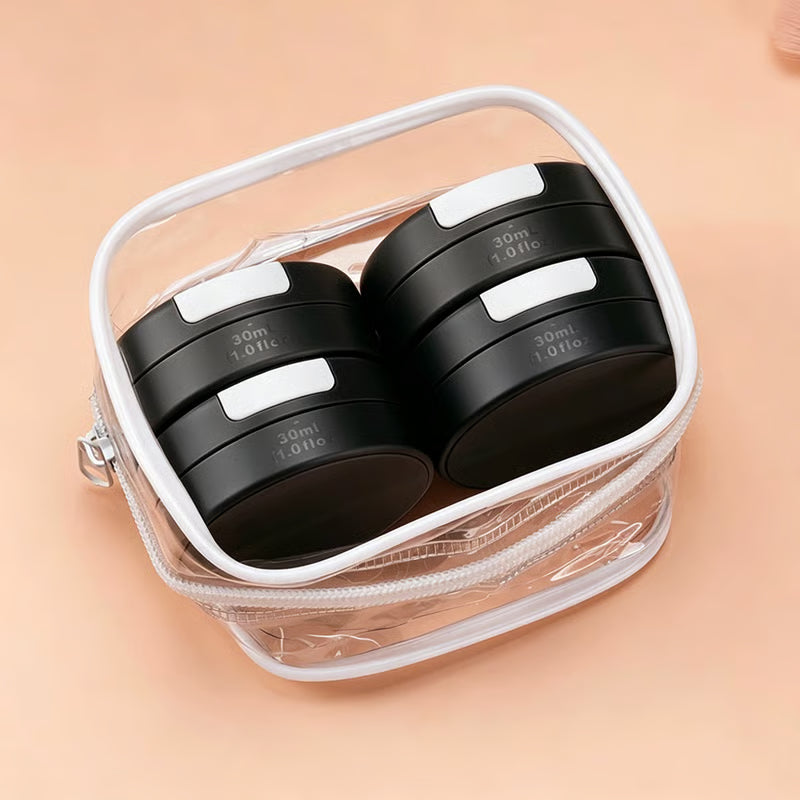 Calyx Travel Bottles for Toiletries | Leakproof Magnetic Stackable Containers 2