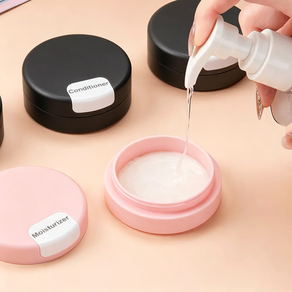 Calyx Travel Bottles for Toiletries | Leakproof Magnetic Stackable Containers 4