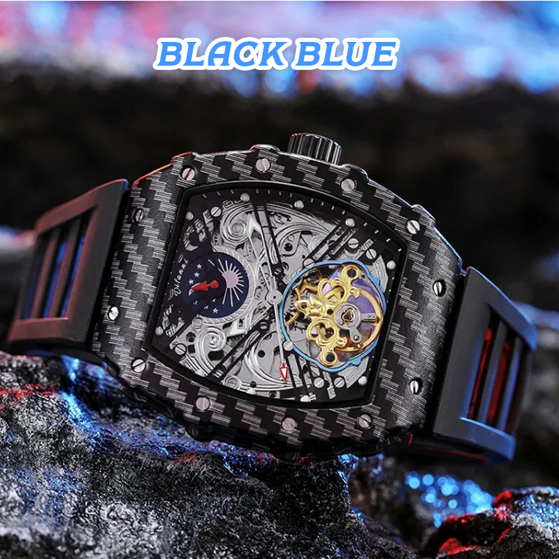 CarbonX Automatic Watch | Carbon Fiber, Waterproof 6