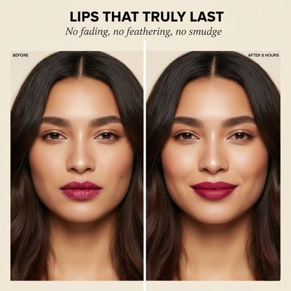 Carmelle Lip Duo | Waterproof Matte Lipstick & Lip Liner 3