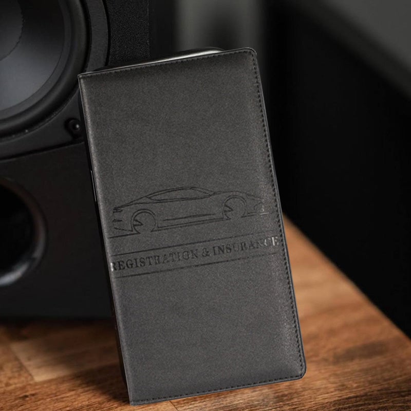 Cavo Auto Registration Holder | Magnetic Closure, Durable PU Material 2