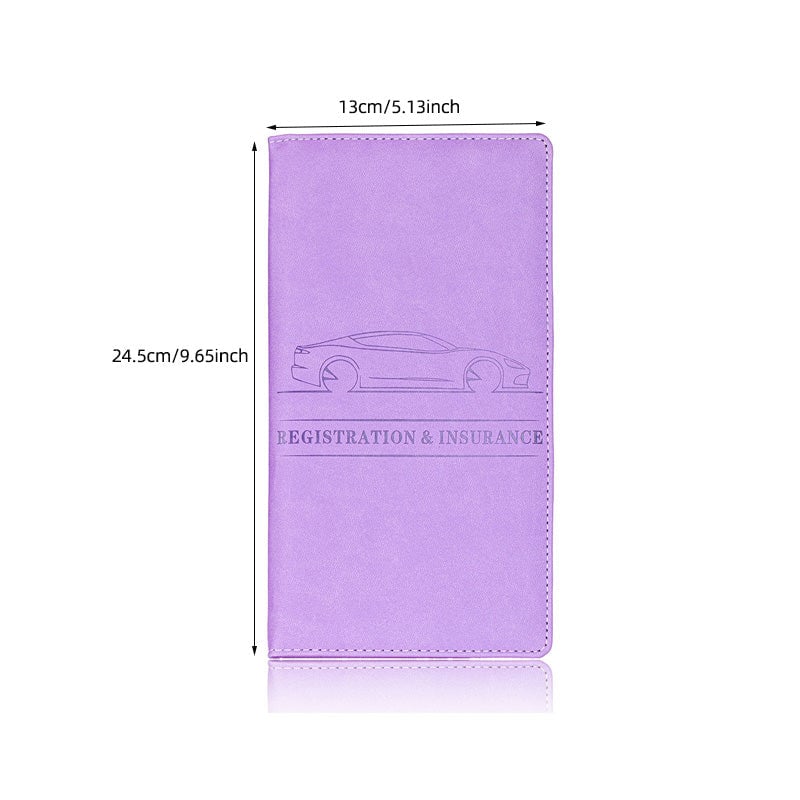 Cavo Auto Registration Holder | Magnetic Closure, Durable PU Material 4