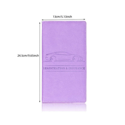 Cavo Auto Registration Holder | Magnetic Closure, Durable PU Material 4