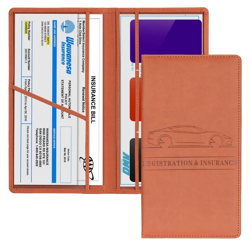 Cavo Auto Registration Holder | Magnetic Closure, Durable PU Material 6
