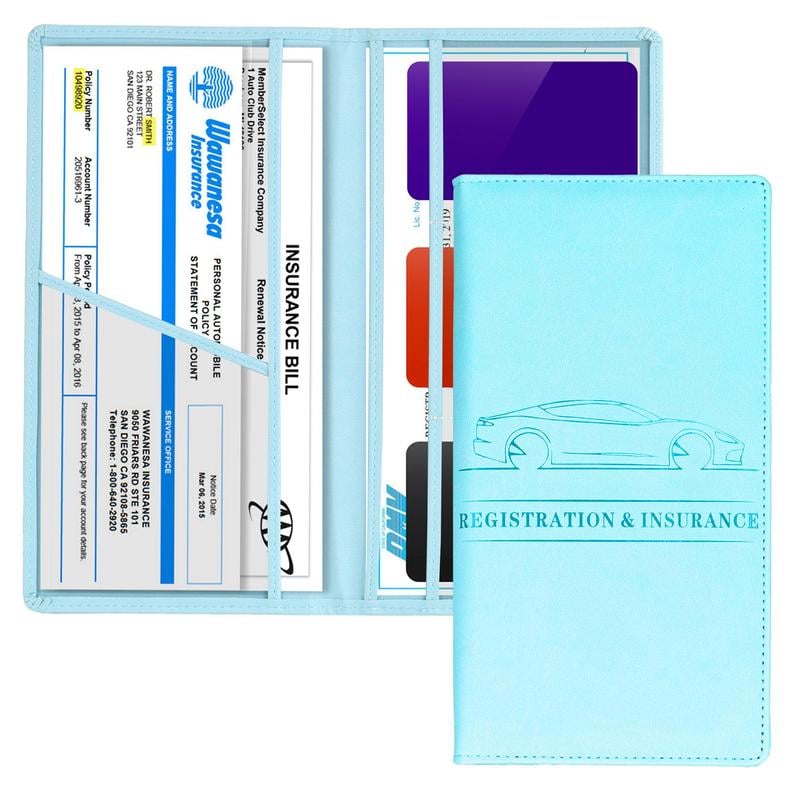 Cavo Auto Registration Holder | Magnetic Closure, Durable PU Material 7