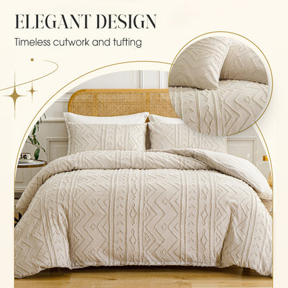 Celestial Bedding Set | Elegant Cutwork Design 0