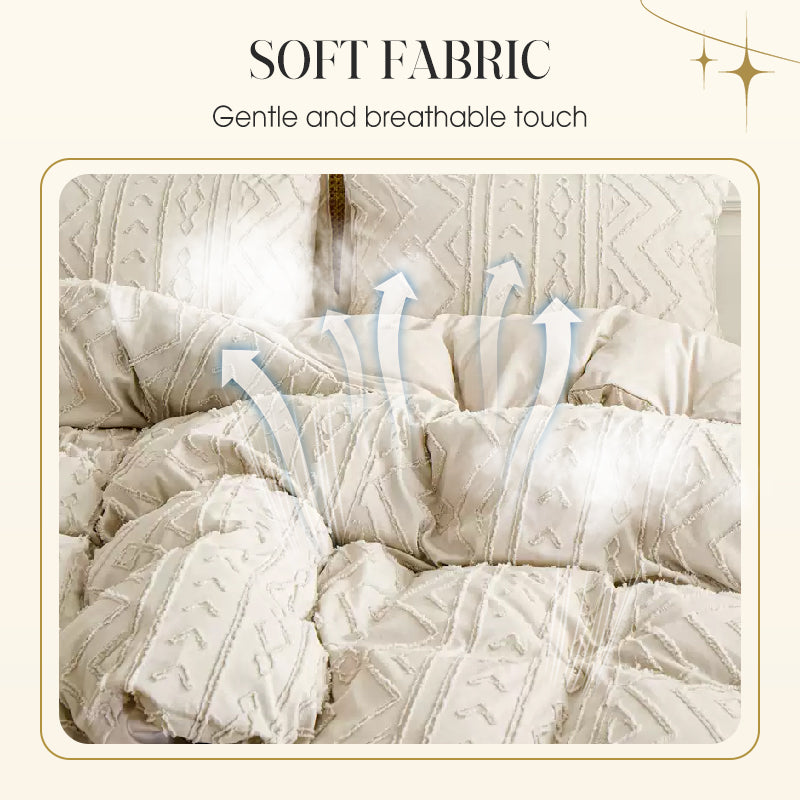Celestial Bedding Set | Elegant Cutwork Design 3