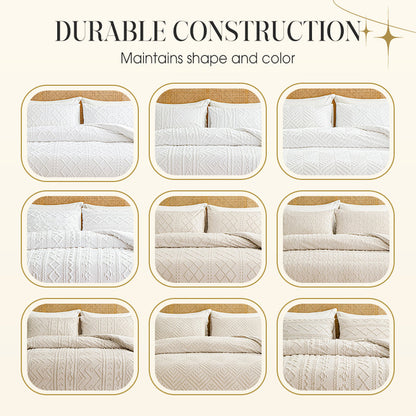 Celestial Bedding Set | Elegant Cutwork Design 5