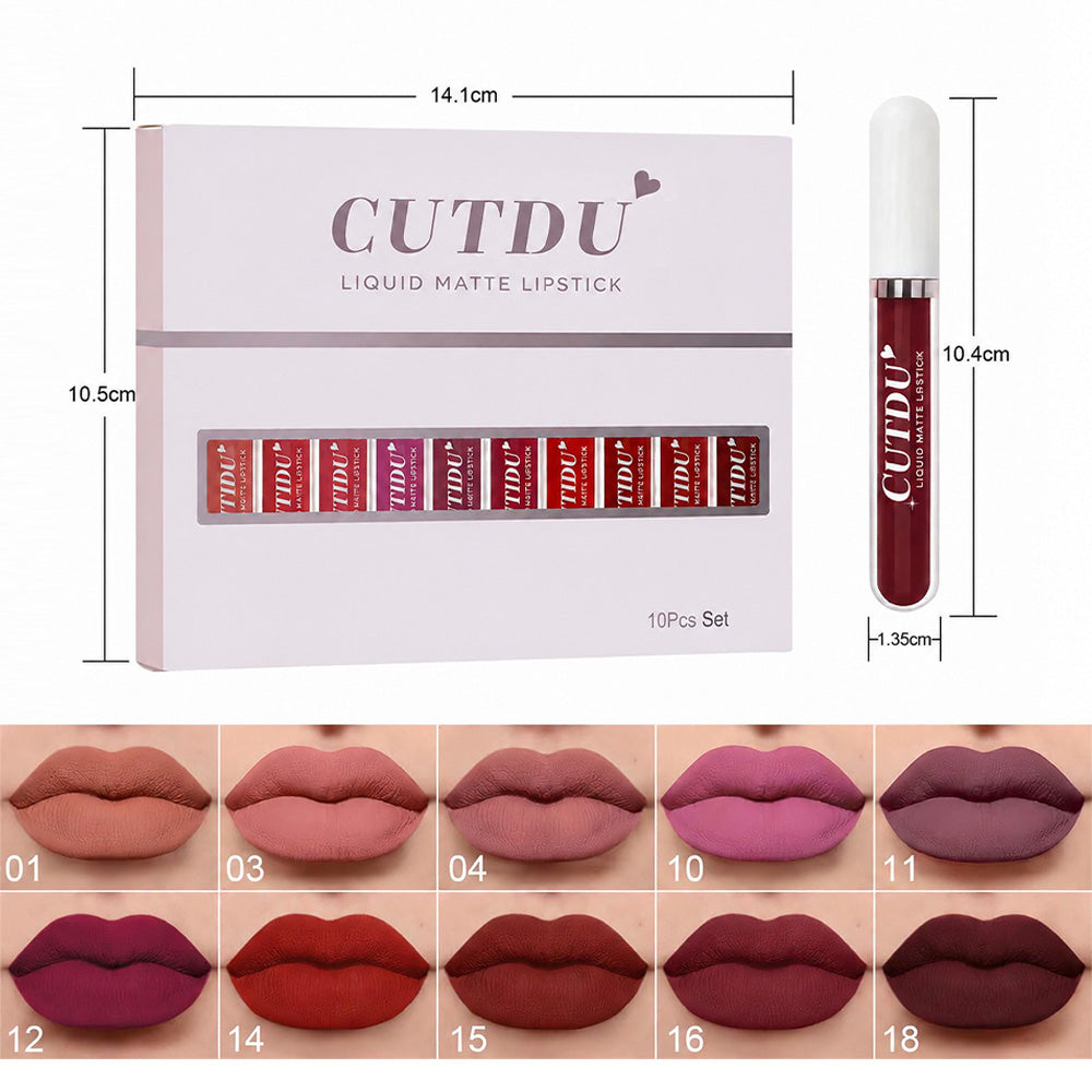 Cendra Matte Lip Gloss | Long-Lasting, Smooth Application 5
