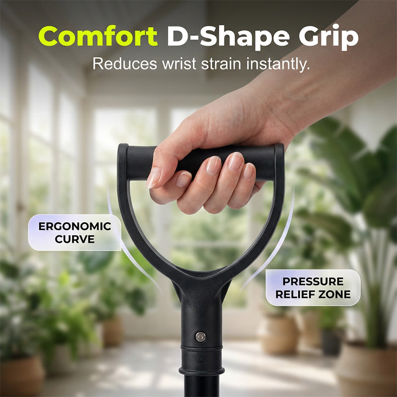 Centa Adjustable Cane | Lightweight Aluminum, Anti-Slip Base 4