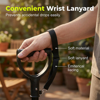Centa Adjustable Cane | Lightweight Aluminum, Anti-Slip Base 7