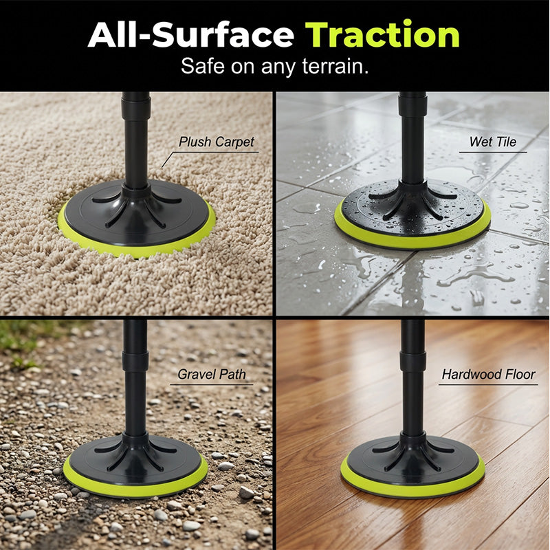 Centa Adjustable Cane | Lightweight Aluminum, Anti-Slip Base 8