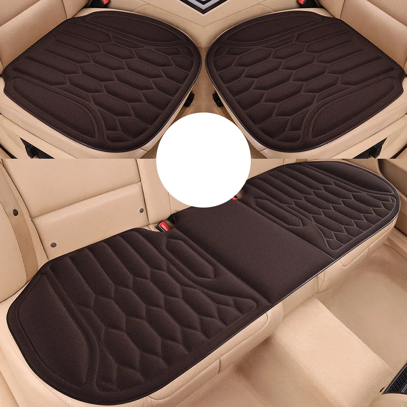 Certa Car Seat Cushion | Seaweed Fiber, Ergonomic Latex Core, Universal Fit 27