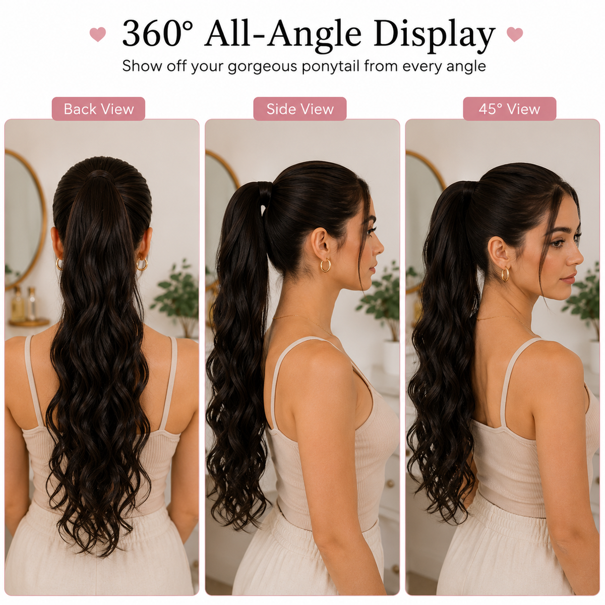 VeluxeLift™ Ponytail Extension