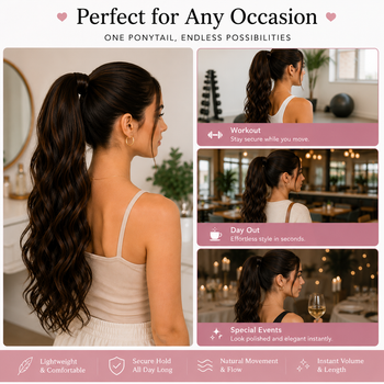 VeluxeLift™ Ponytail Extension