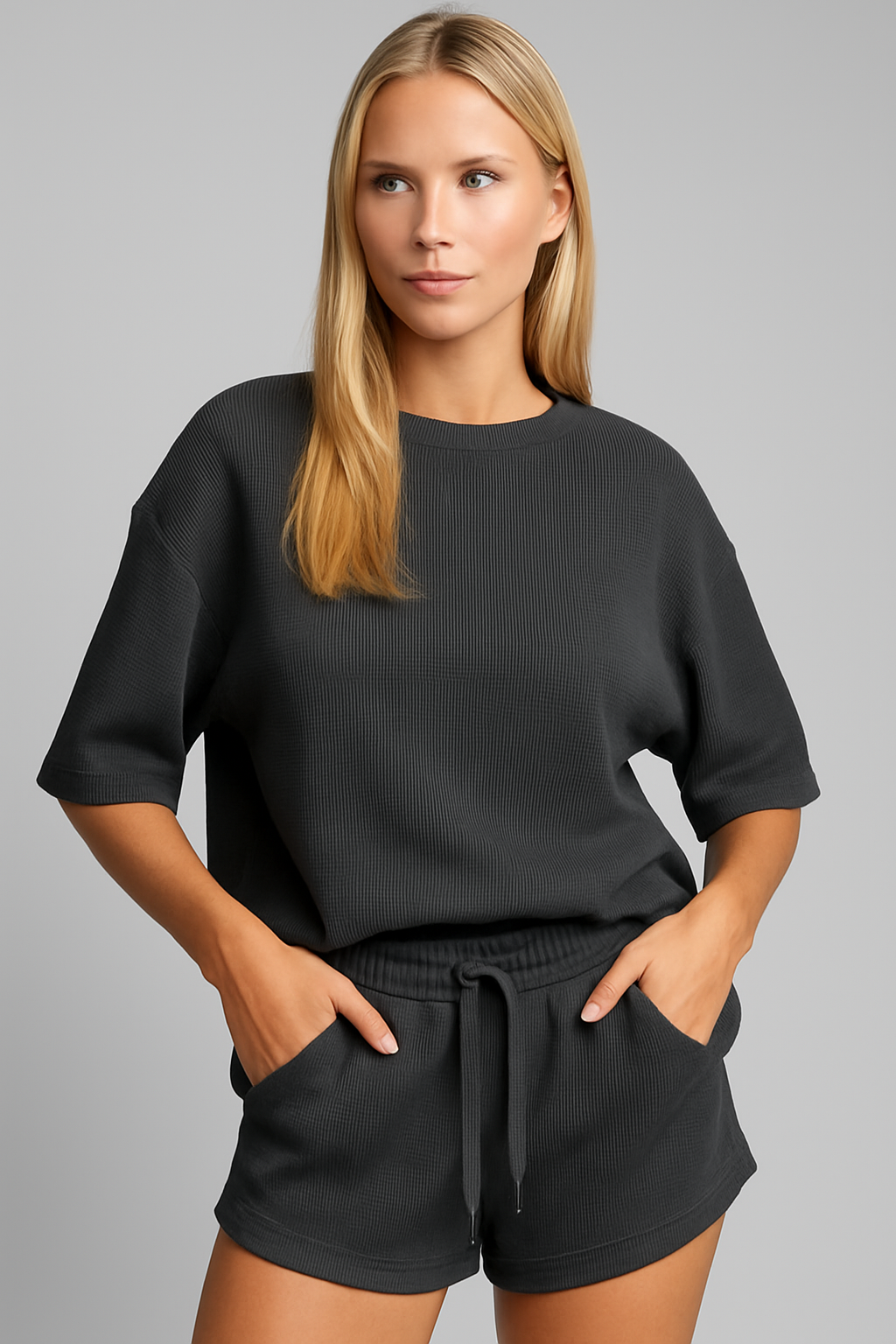 Rellin Set — Breathable Casual Top and Pants Set with Relaxed Fit