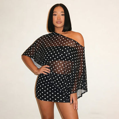 Ciera Skirt Set | Stretchy Animal Print, Draped Top and Mini Skirt 6