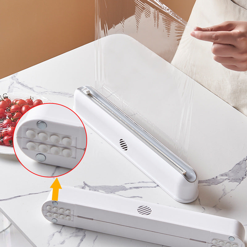 Clea Cutter | ABS Kitchen Dispenser, Effortless Cling Film Cutting 3