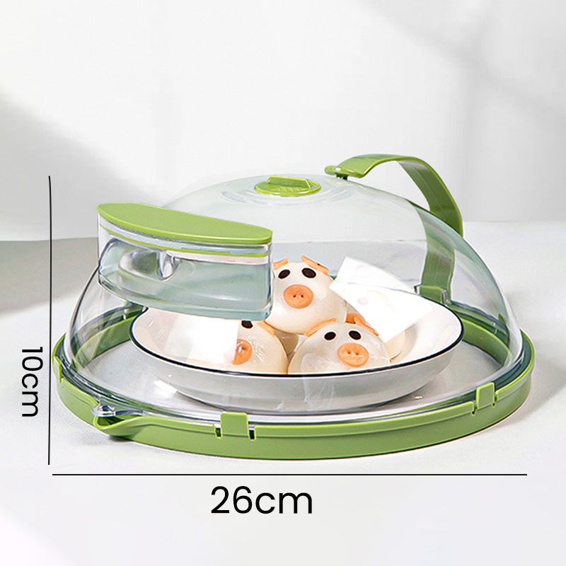 Clea Microwave Cover | Water Steamer with Handle, Prevents Splatter 8