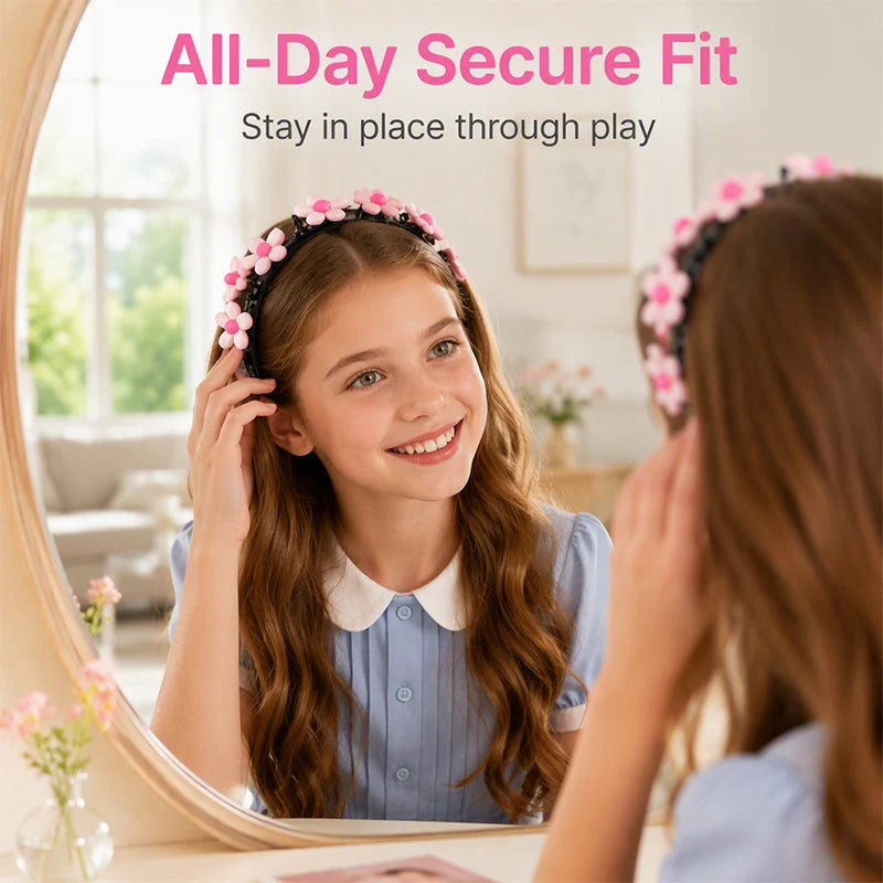 Cleo Cartoon Hairband | Acrylic, Stretchable Fit for Girls 5