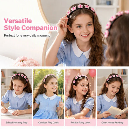 Cleo Cartoon Hairband | Acrylic, Stretchable Fit for Girls 7