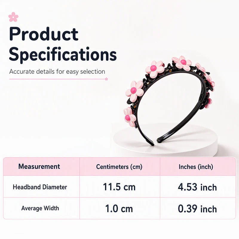 Cleo Cartoon Hairband | Acrylic, Stretchable Fit for Girls 8