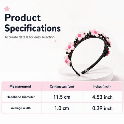 Cleo Cartoon Hairband | Acrylic, Stretchable Fit for Girls 8
