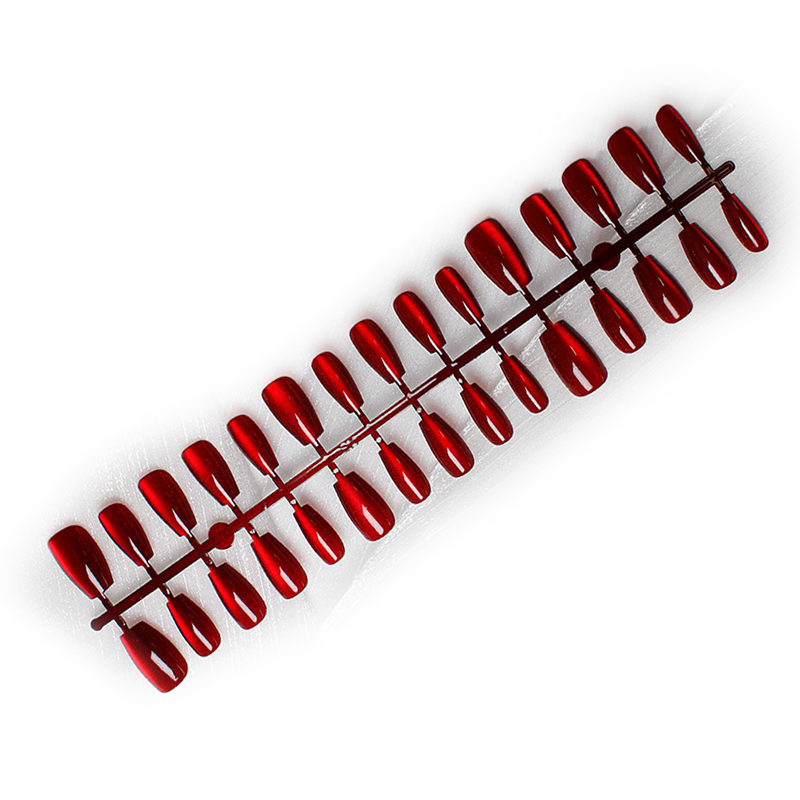 Cleo Cat Eye Press-On Nails Set | Magnetic Effect, 3 Sizes 19