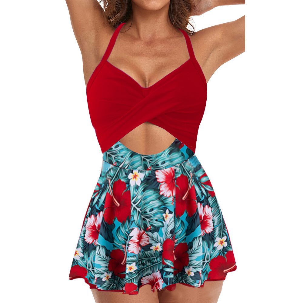 Cleo Cutout Swimsuit | V-Neck, Tummy Control 10