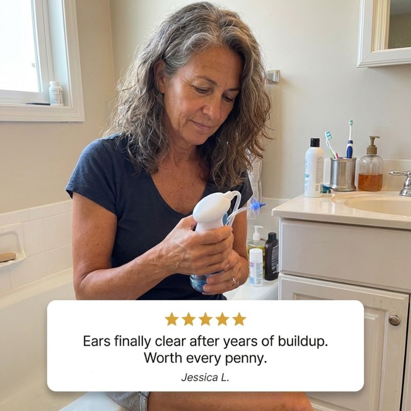 Cleo Ear Wax Removal Kit | 5-Stream System with 10 Nozzles 6