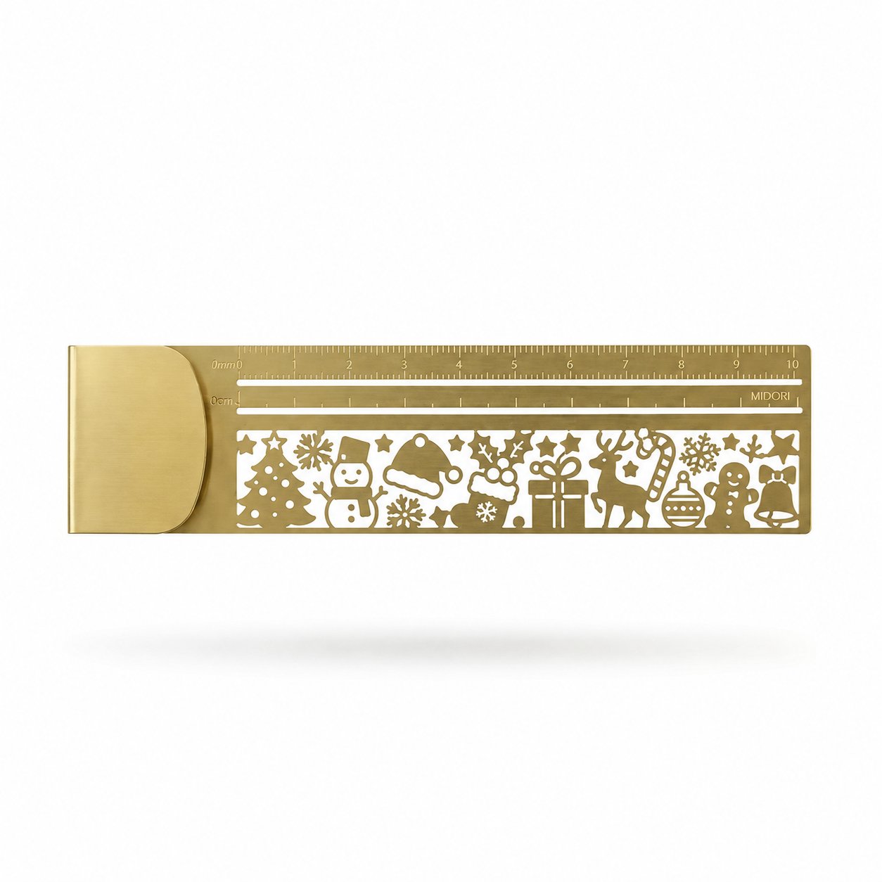 Cleo Metal Bookmark Maker | 3-in-1 Ruler and Stencil, Durable Design 11