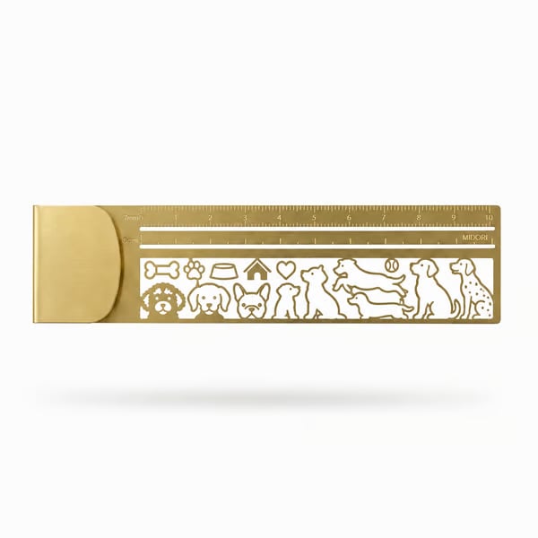 Cleo Metal Bookmark Maker | 3-in-1 Ruler and Stencil, Durable Design 12