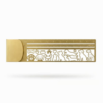 Cleo Metal Bookmark Maker | 3-in-1 Ruler and Stencil, Durable Design 12