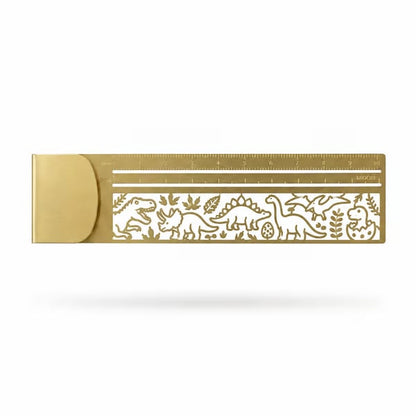 Cleo Metal Bookmark Maker | 3-in-1 Ruler and Stencil, Durable Design 14