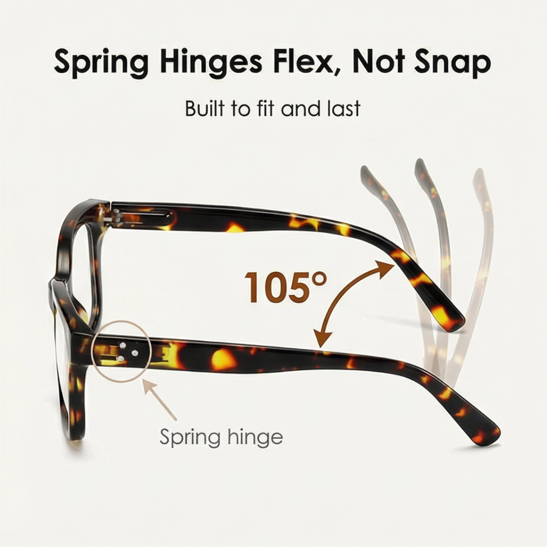 Cleo Reading Glasses for Women | Oversized Tortoiseshell, Blue Light Blocking 5