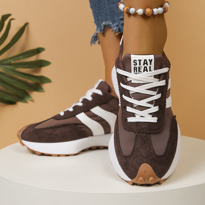 Cleo Sneakers | Comfortable Suede-Textured Design, Anti-Slip Outsole 7