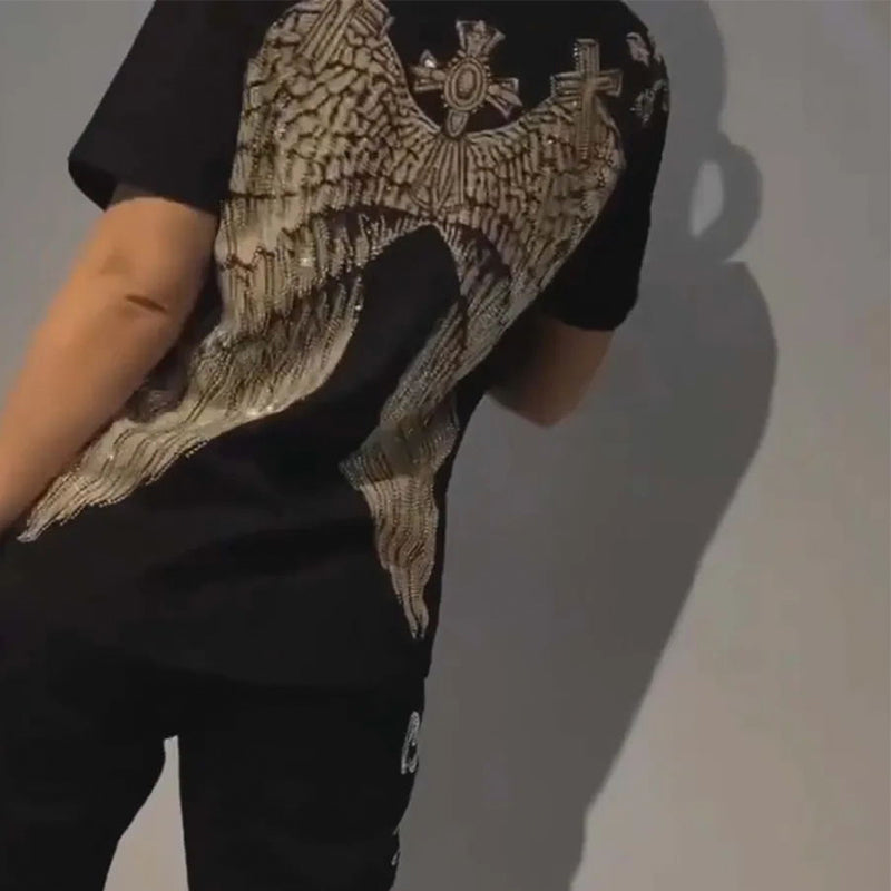 Cleo Two Piece Pants Set | Casual Printed Top and Drawstring Pants for Ladies 2