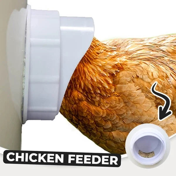 Clever Chicken Feeder | Weatherproof, Adjustable Poultry Feeder 6
