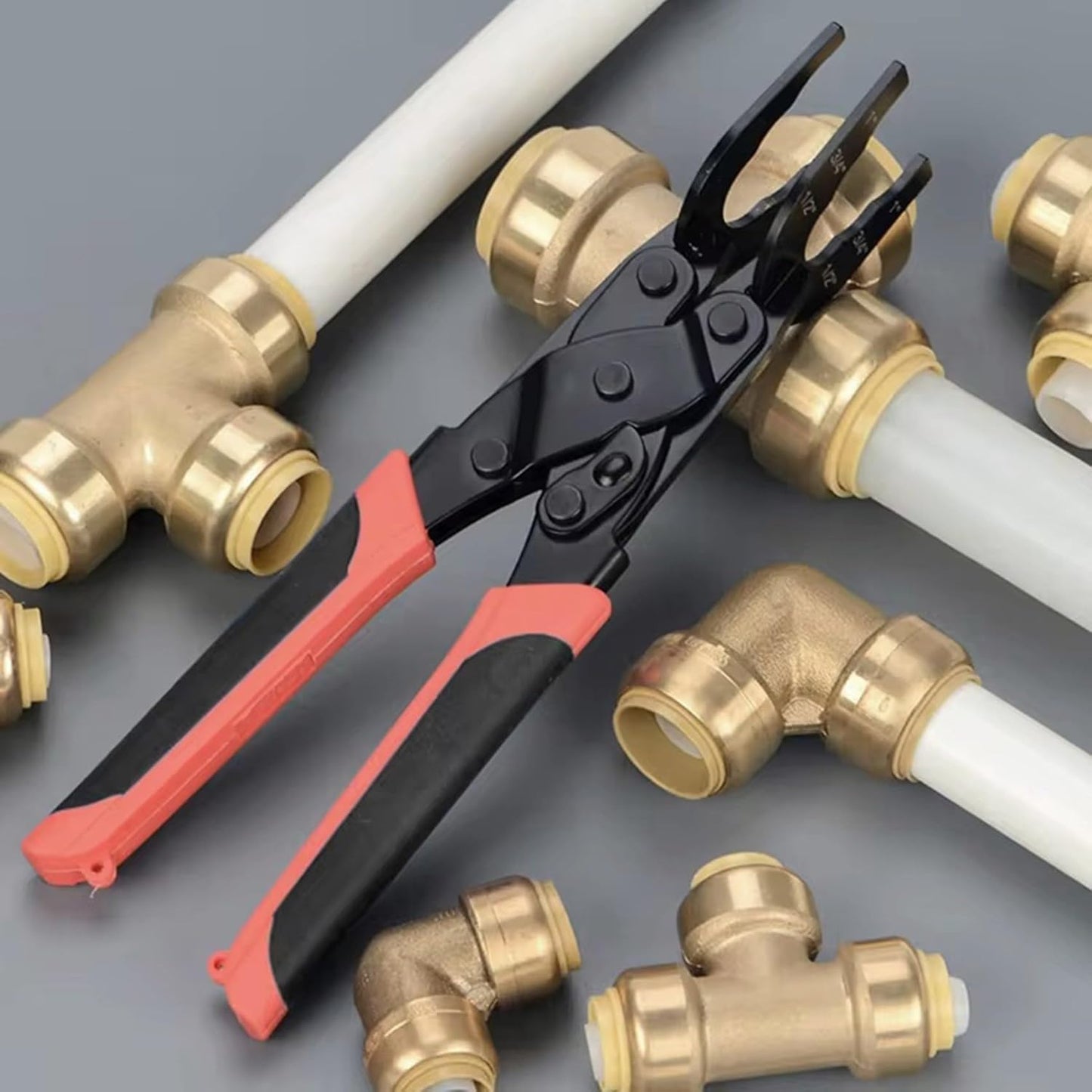 Clyro Disconnect Tong Tool | Multi-Size for PEX Pipe Fittings, Durable Metal 5
