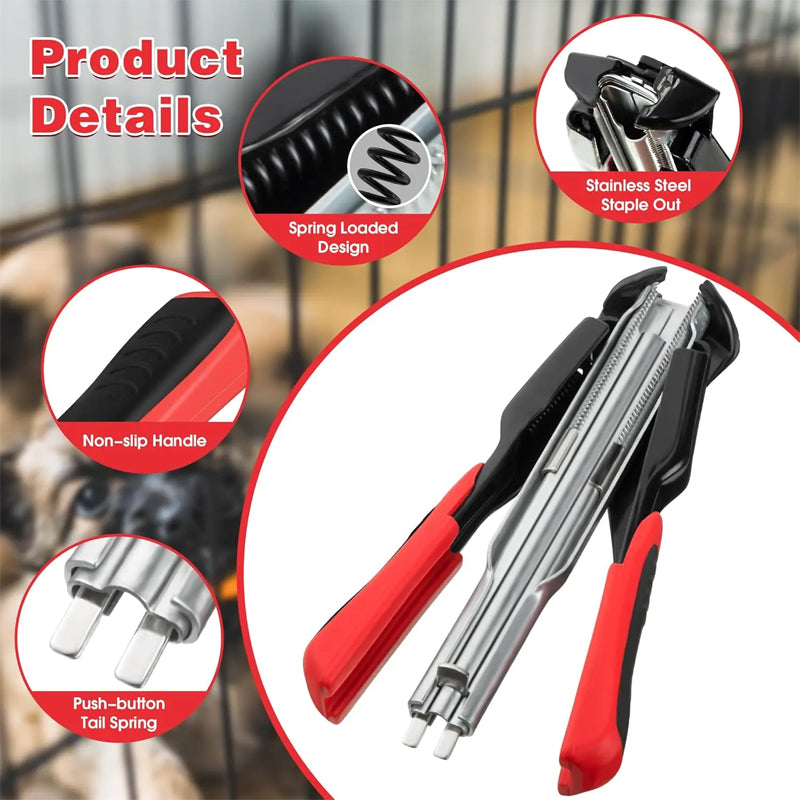 Cobra Staple Plier | Heavy-Duty Steel, Ergonomic Grip 3