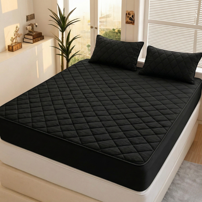 Coco Mattress Protector | Quilted Waterproof, Deep-Pocket Fit 0