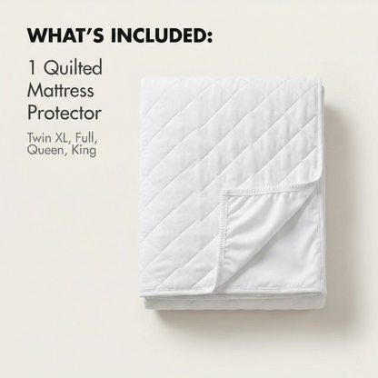 Coco Mattress Protector | Quilted Waterproof, Deep-Pocket Fit 4