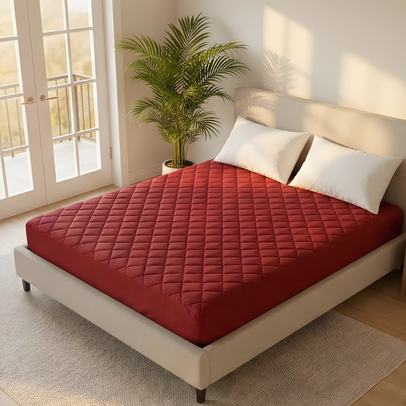 Coco Mattress Protector | Quilted Waterproof, Deep-Pocket Fit 7
